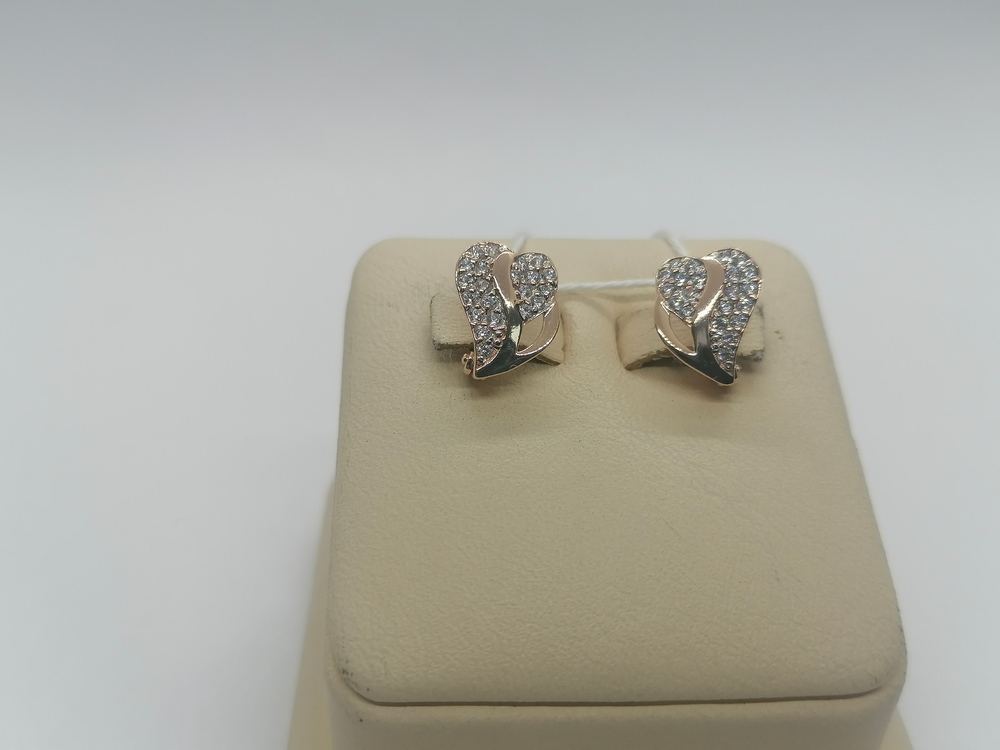 СЕРЬГИ С КАМНЯМИ (Au 585)