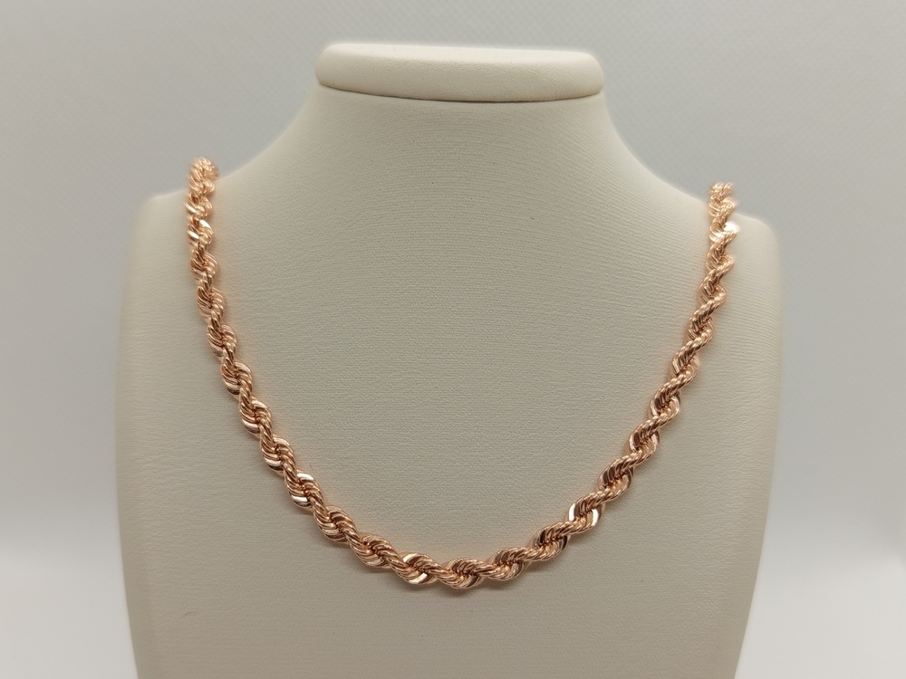 НЦ 12-099 ЦЕПЬ ПУСТОТЕЛАЯ Веревка (Au 585)