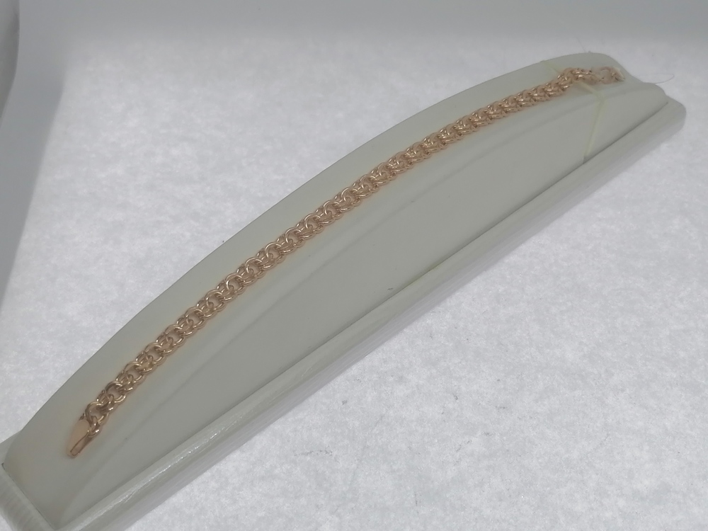 БРАСЛЕТ ПОЛНОВЕСНЫЙ Бисмарк (Au 585)