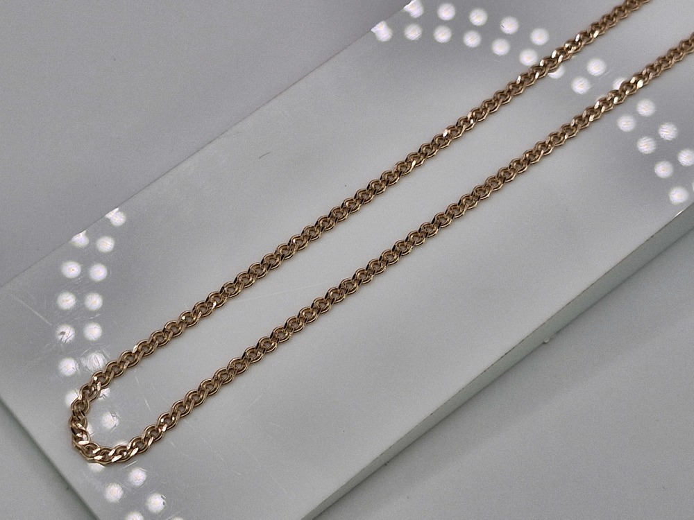 ЦЕПЬ ПУСТОТЕЛАЯ Нона (Au 585)