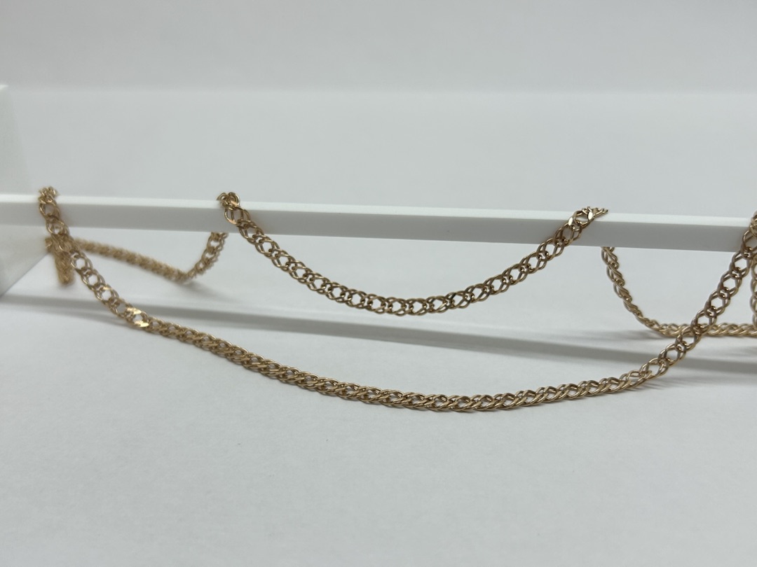 ЦЛР2585 ЦЕПЬ ПОЛНОВЕСНАЯ Ромб двойной (Au 585)