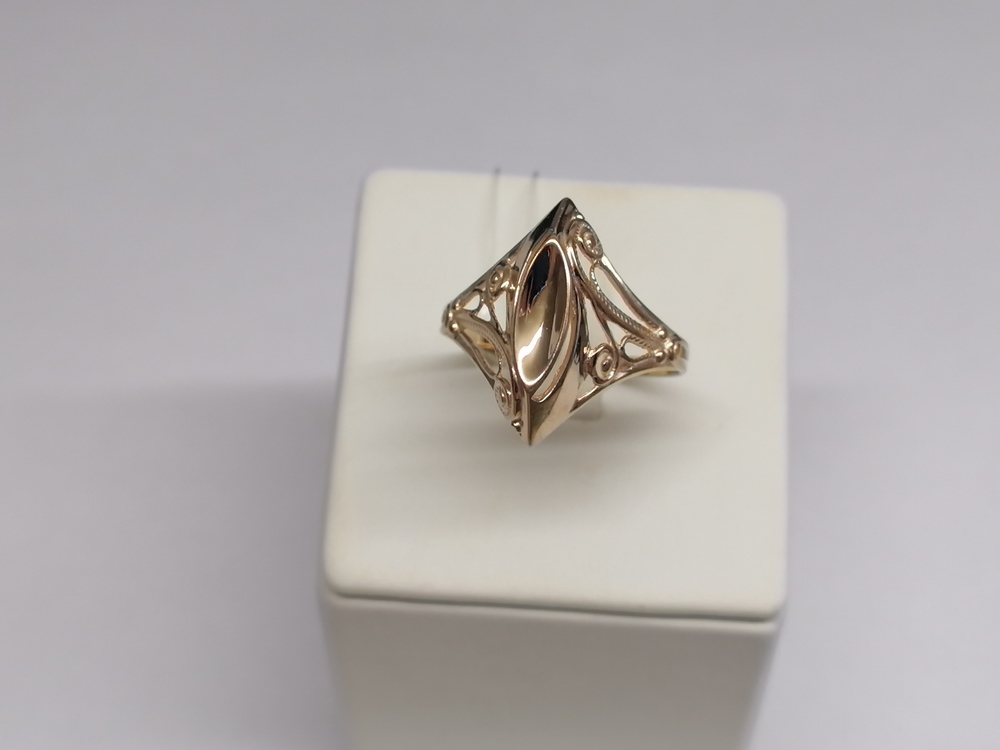 КОЛЬЦО БЕЗ КАМНЯ (Au 585)