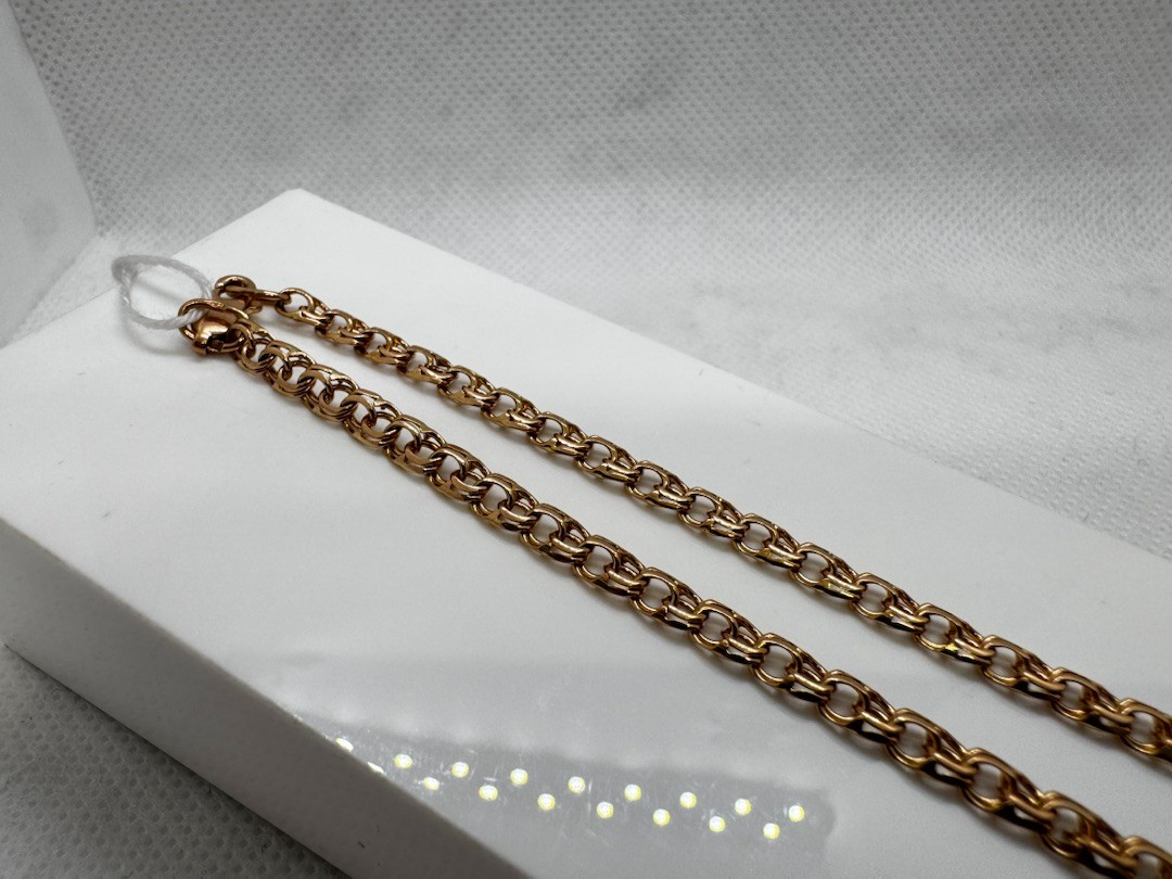 ЦЕПЬ ПОЛНОВЕСНАЯ Бисмарк (Au 585)