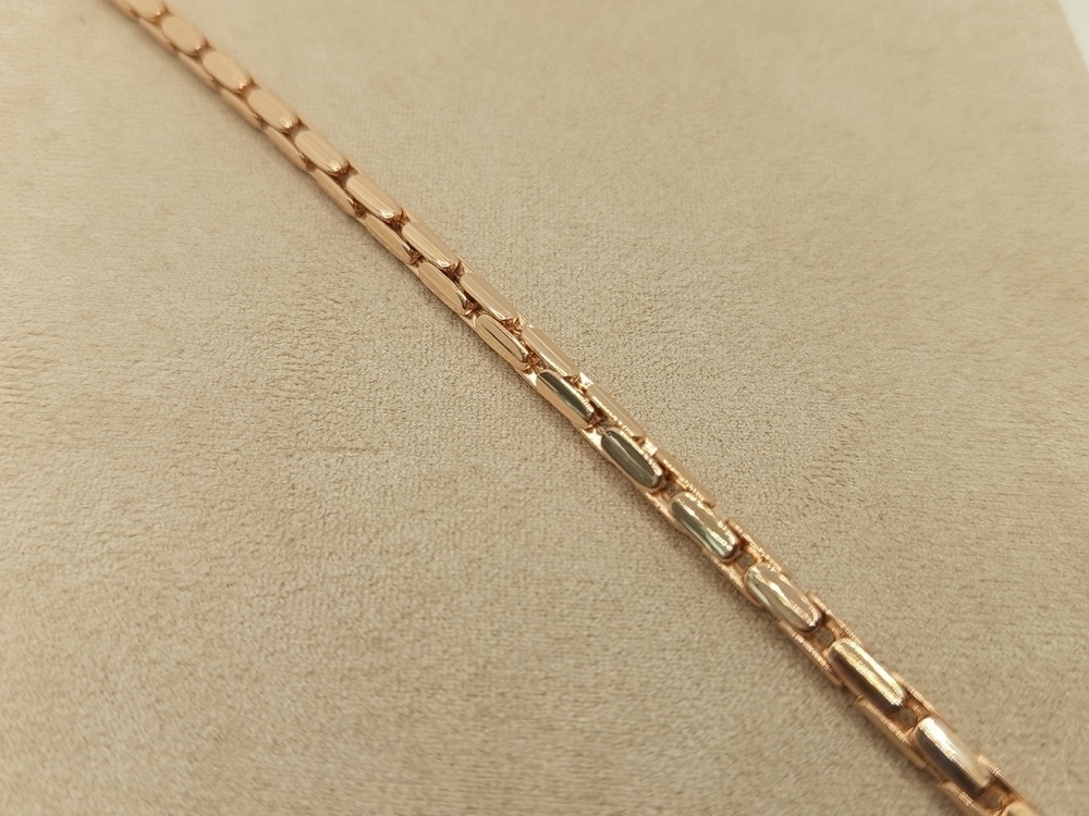 БРАСЛЕТ ПУСТОТЕЛЫЙ Фантазия (Au 585)