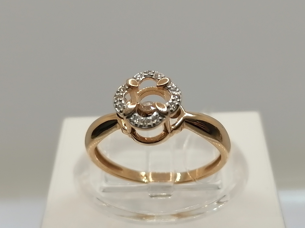 КОЛЬЦО БРИЛЛИАНТ (Au 585)