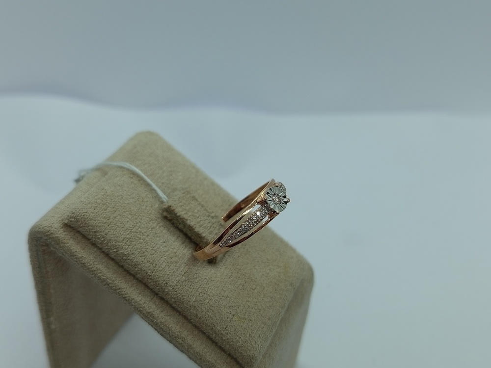 КОЛЬЦО БРИЛЛИАНТ Au 585