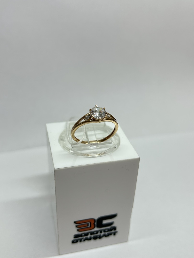 КОЛКМИ585 КОЛЬЦО С КАМНЯМИ (Au 585)
