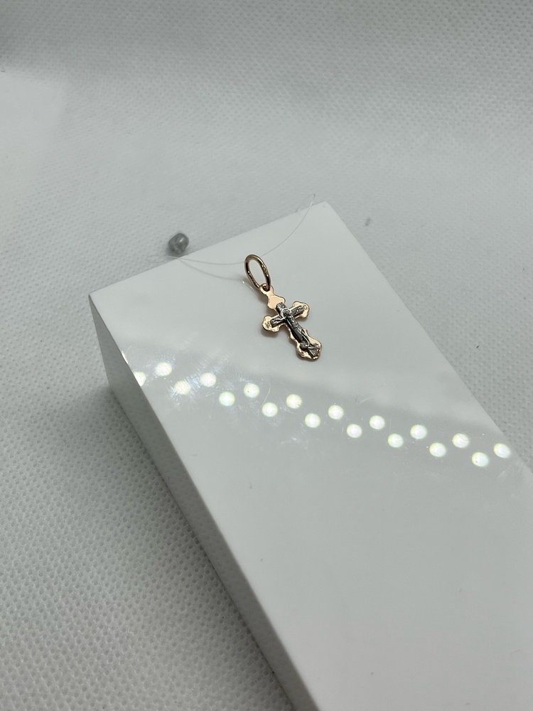 ПОДВЕСКА КРЕСТ без камня (Au 585)