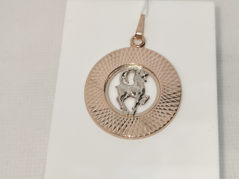 ПОДВЕСКА ЗНАК ЗОДИАКА КОЗЕРОГ (Au 585)