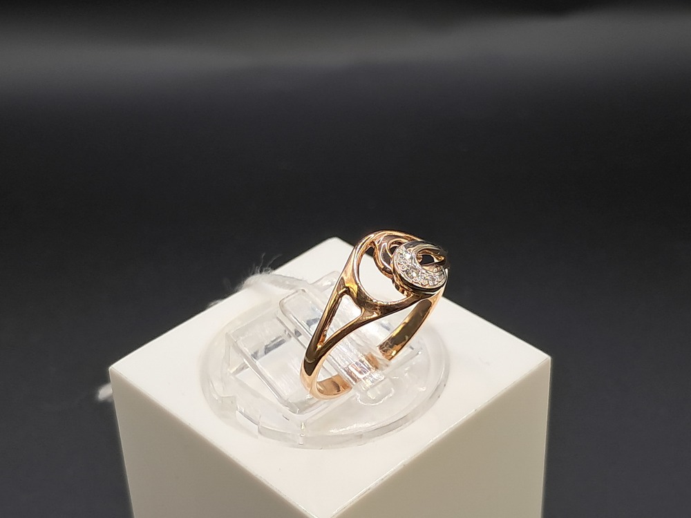 КОЛКМИ585 КОЛЬЦО С КАМНЯМИ (Au 585)