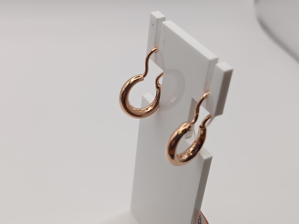 СБКМ585 СЕРЬГИ БЕЗ КАМНЯ (Au 585)