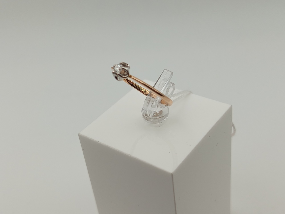 КОЛЬЦО БРИЛЛИАНТ Au 585