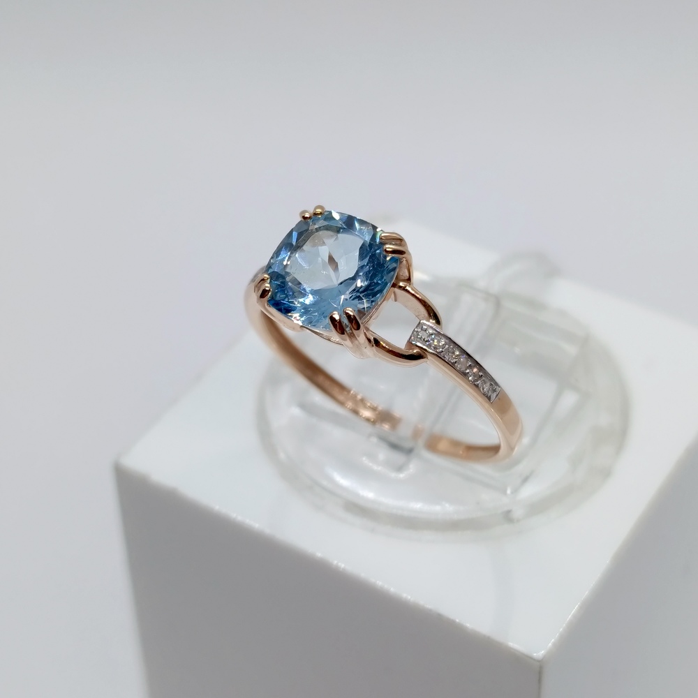 КОЛЬЦО БРИЛЛИАНТ Au 585