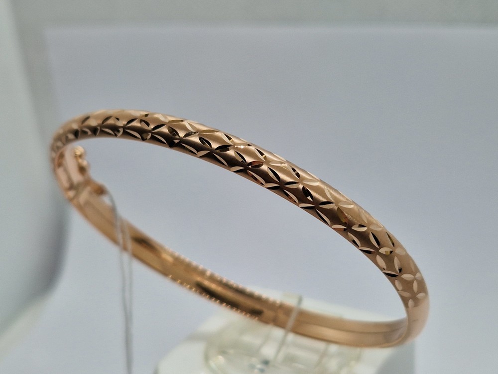 А 022073 БРАСЛЕТ ЖЕСТКИЙ без камня (Au 585)