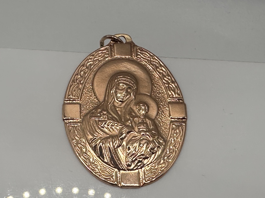 ПОДИБК585 ПОДВЕСКА ИКОНА БЕЗ КАМНЯ (Au 585)