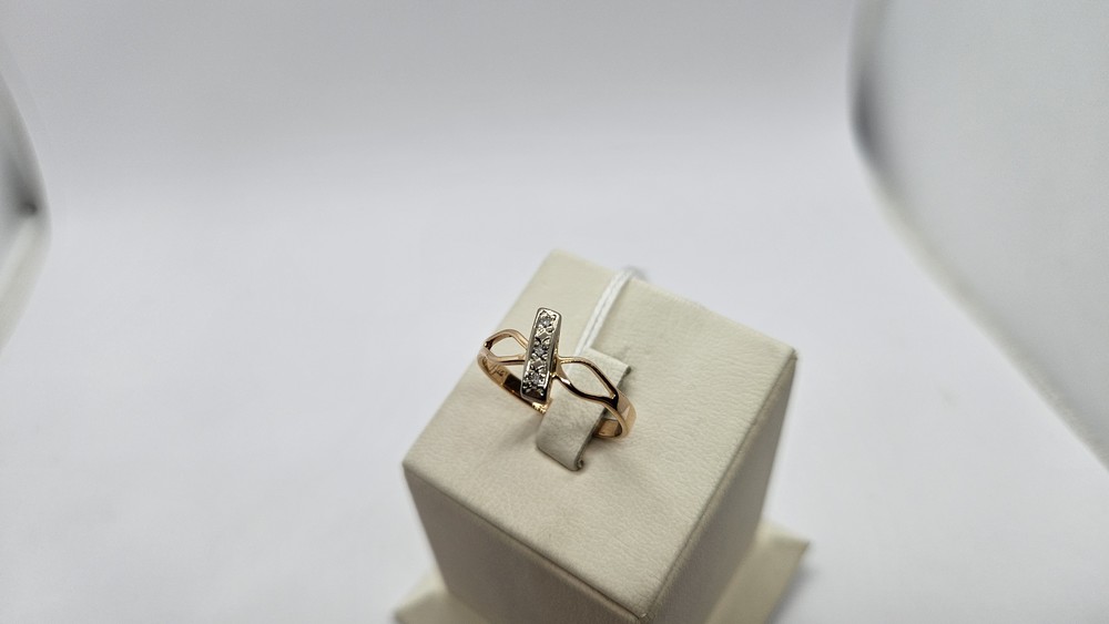 КОЛЬЦО БРИЛЛИАНТ Au 583