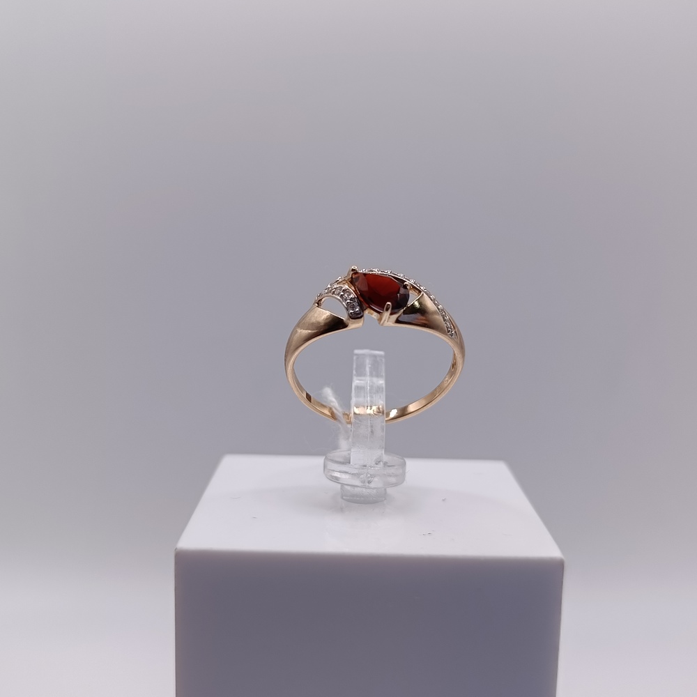 КОЛКМИ585 КОЛЬЦО С КАМНЯМИ (Au 585)