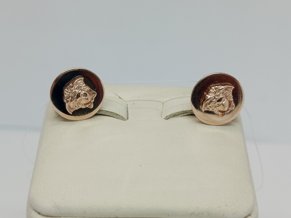 СЕРЬГИ ПУСЕТЫ без камня (Au 585)