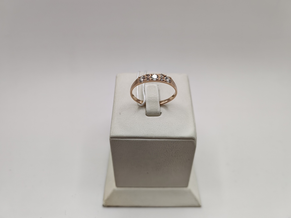 КОЛКМИ585 КОЛЬЦО С КАМНЯМИ (Au 585)