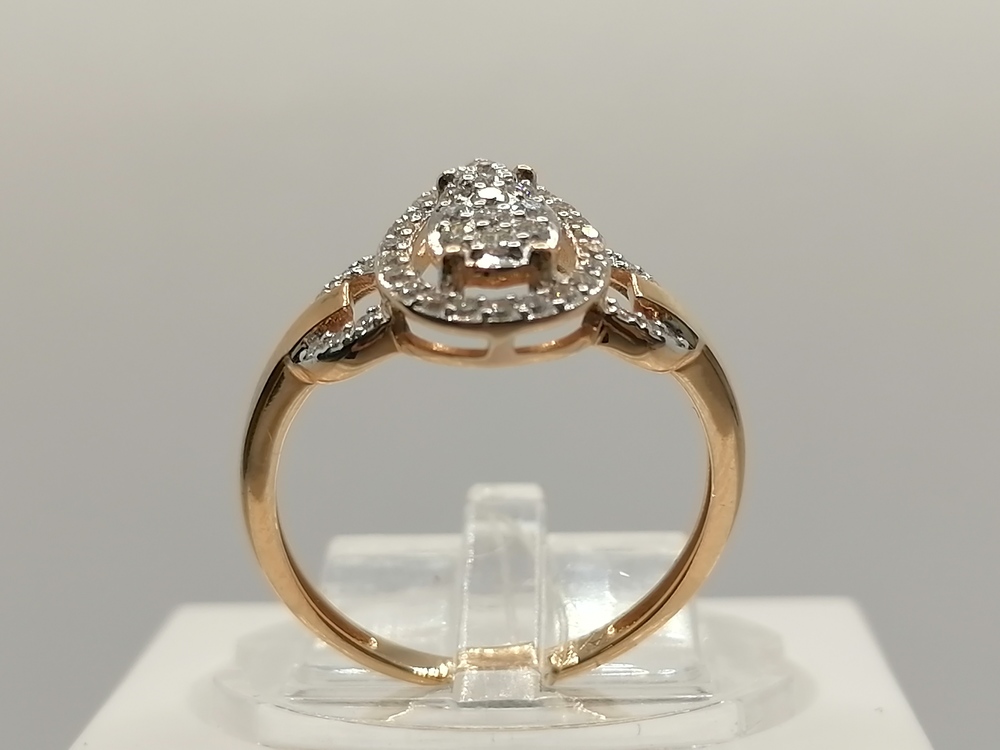 КОЛЬЦО БРИЛЛИАНТ (Au 585)