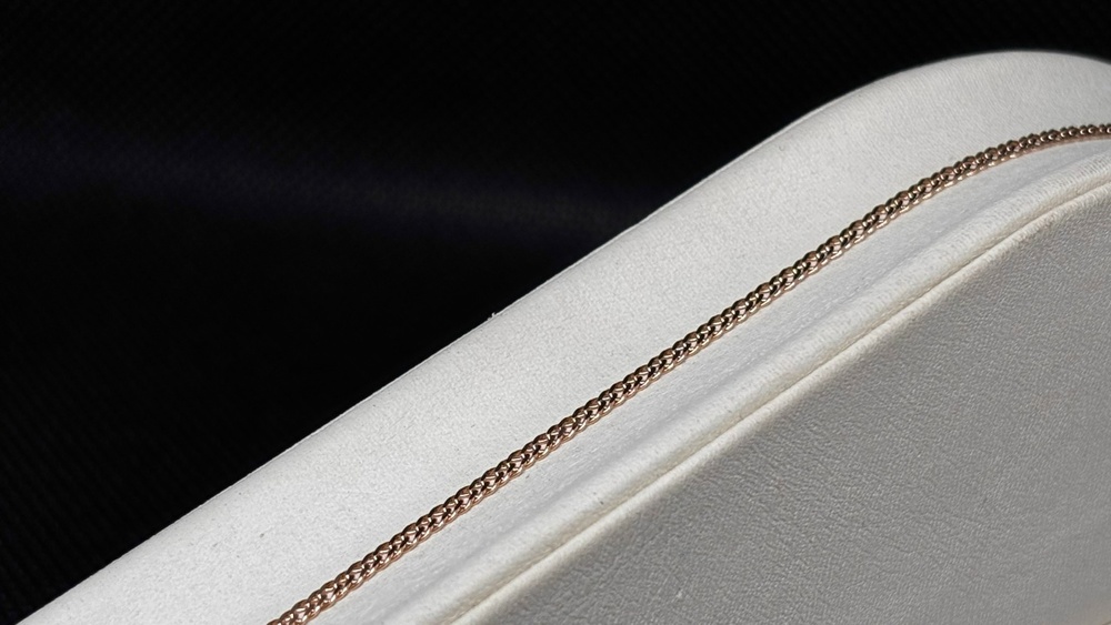 БРАСЛЕТ ПОЛНОВЕСНЫЙ Ромб двойной Au 585