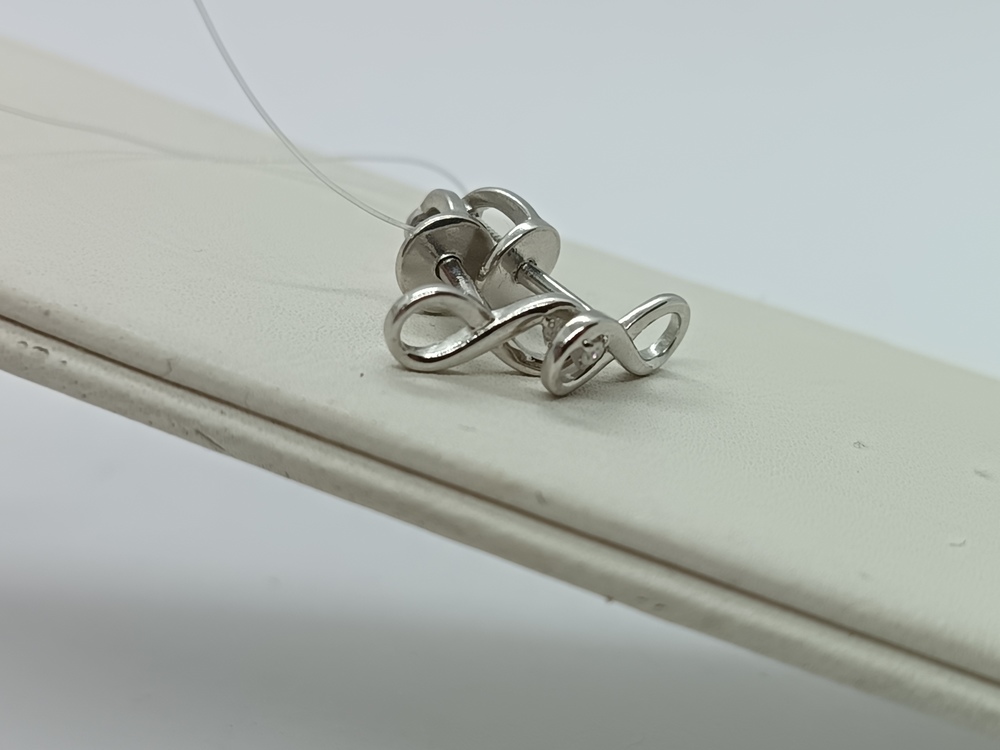 СЕРЬГИ БРИЛЛИАНТ (Ag 925)