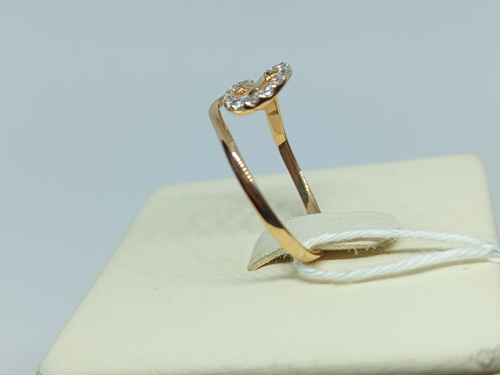 КОЛКМИ585 КОЛЬЦО С КАМНЯМИ (Au 585)