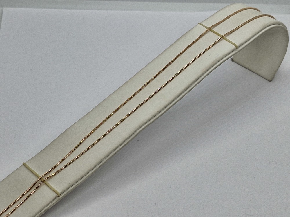 ЦЛЖГ585 ЦЕПЬ ПОЛНОВЕСНАЯ Жгут(снейк) (Au 585)