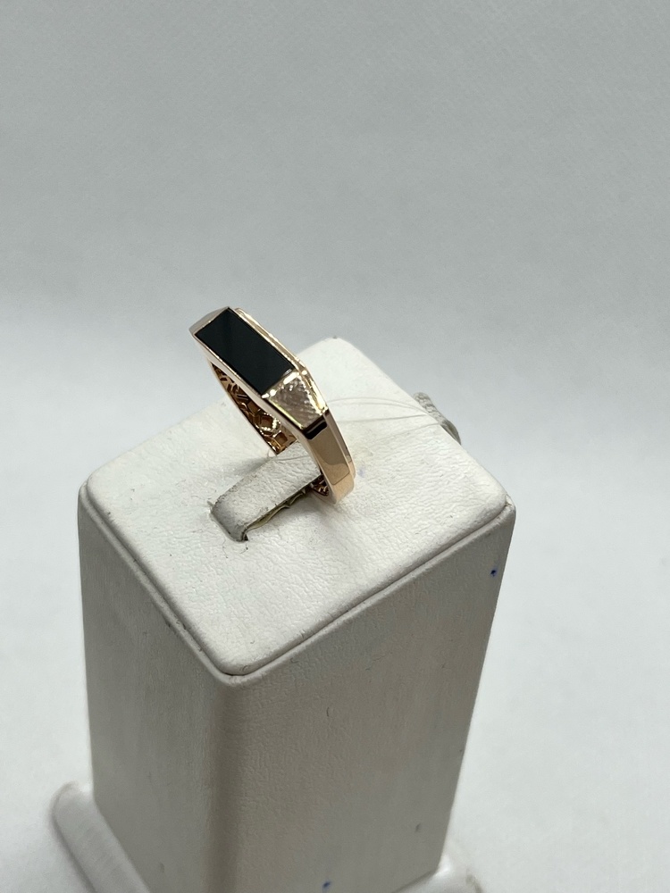 КОЛЬЦО ПЕЧАТКА с камнем (Au 585)