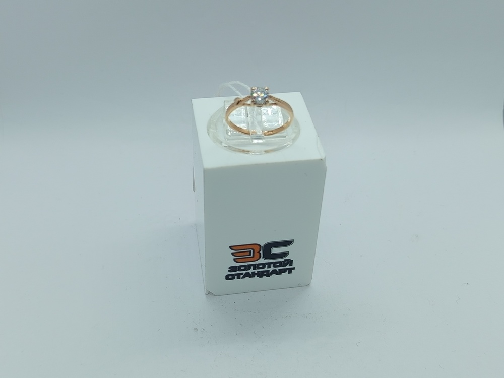 КОЛКМ585 КОЛЬЦО С КАМНЕМ (Au 585)