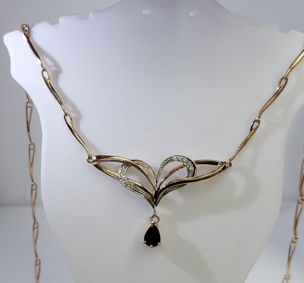 КОЛЬЕ БРИЛЛИАНТ Au 585