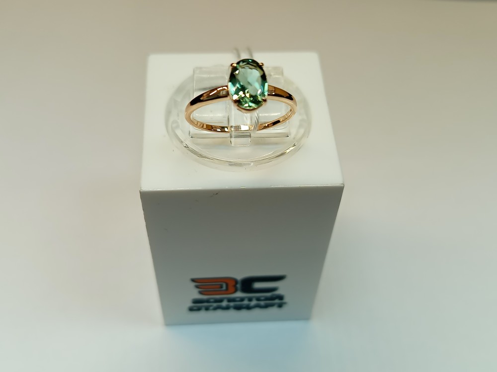 КОЛКМ585 КОЛЬЦО С КАМНЕМ (Au 585)