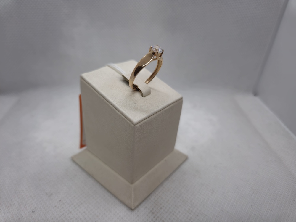 КОЛКМ585 КОЛЬЦО С КАМНЕМ (Au 585)