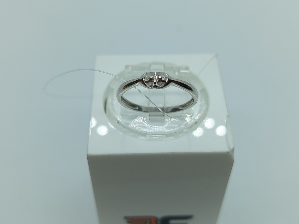 КОЛЬЦО БРИЛЛИАНТ (Ag 925)