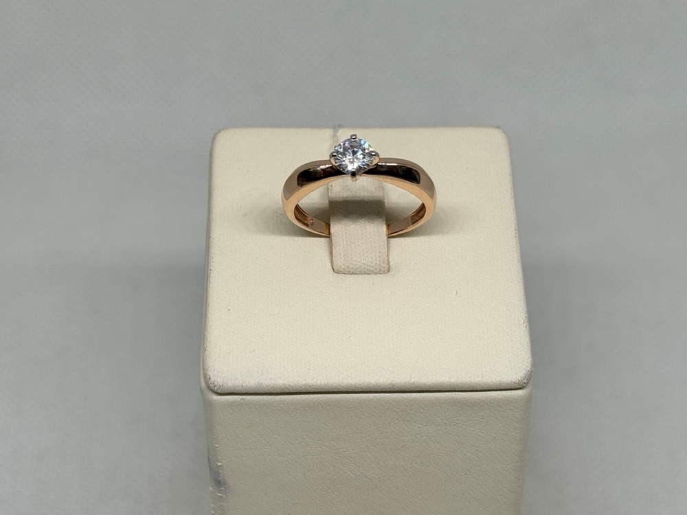 КОЛЬЦО С КАМНЕМ (Au 585)