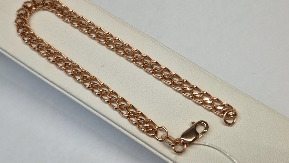 БРАСЛЕТ ПУСТОТЕЛЫЙ Царь (Au 585)