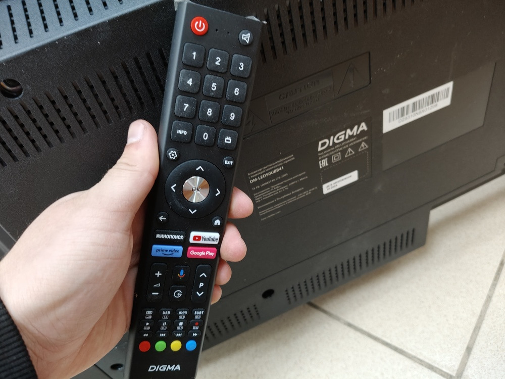 LED Телевизор Digma DM-LED50UBB41