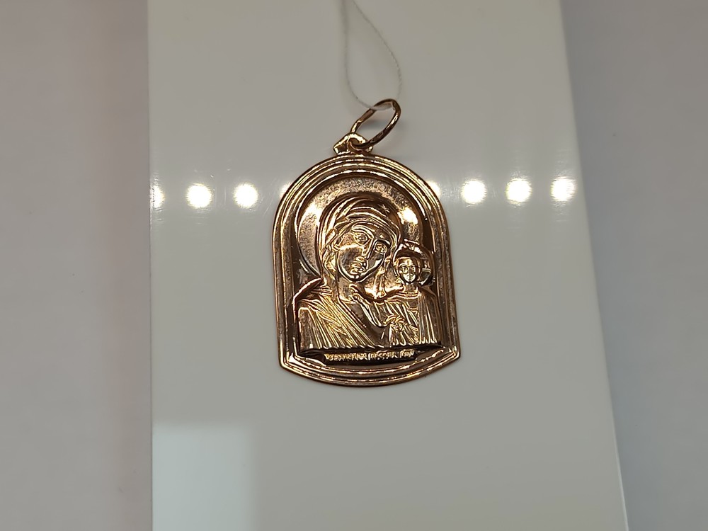 ПОДВЕСКА ИКОНА БЕЗ КАМНЯ (Au 585)