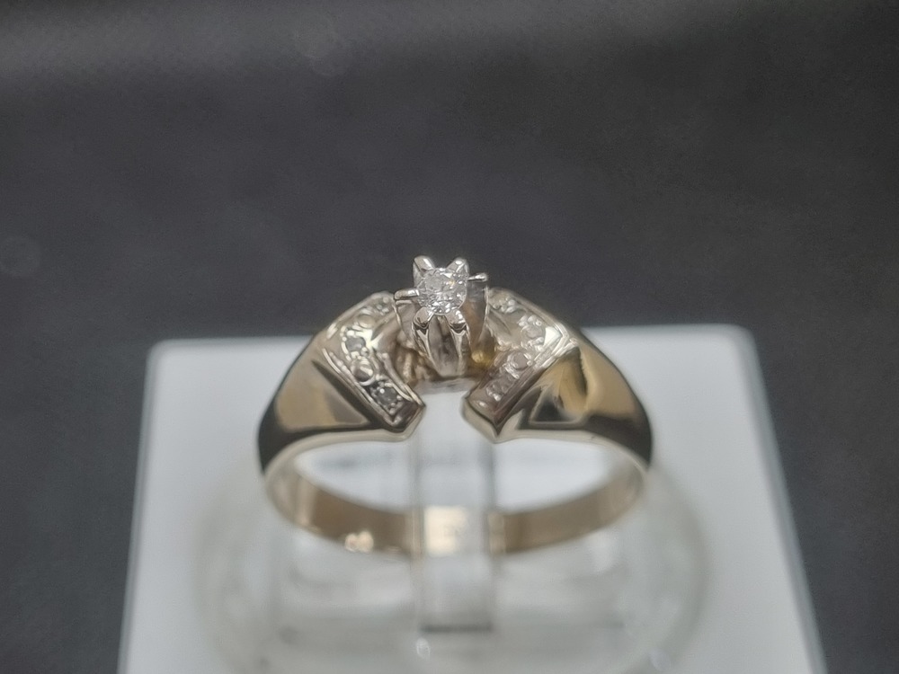 КОЛЬЦО БРИЛЛИАНТ Au 585