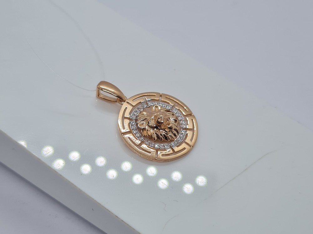 ПОДВЕСКА С КАМНЯМИ (Au 585)