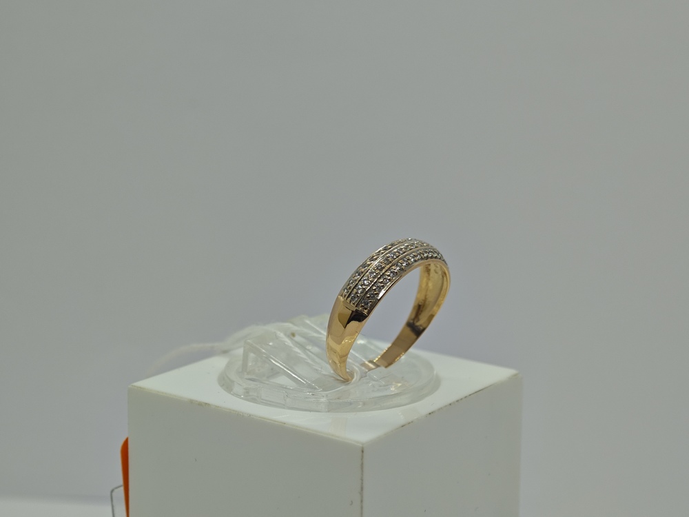 КОЛКМИ585 КОЛЬЦО С КАМНЯМИ (Au 585)