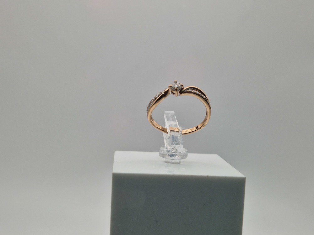 КОЛЬЦО БРИЛЛИАНТ Au 585