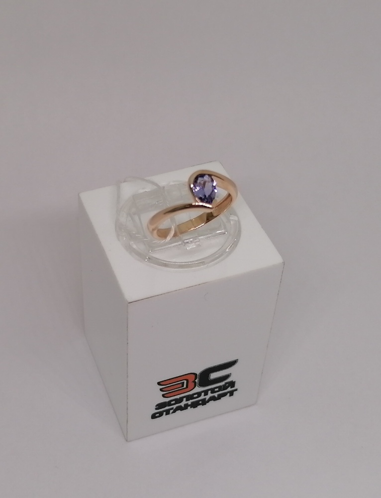 КОЛЬЦО С КАМНЕМ (Au 585)