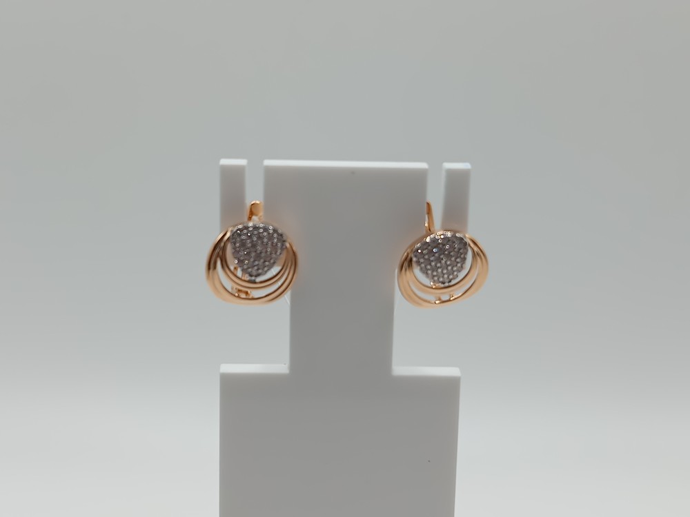 СЕРЬГИ С КАМНЯМИ (Au 585)