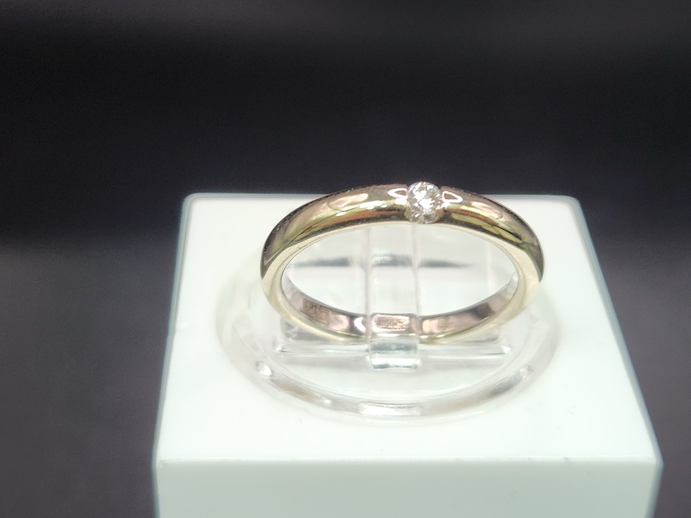 КОЛЬЦО БРИЛЛИАНТ Au 750