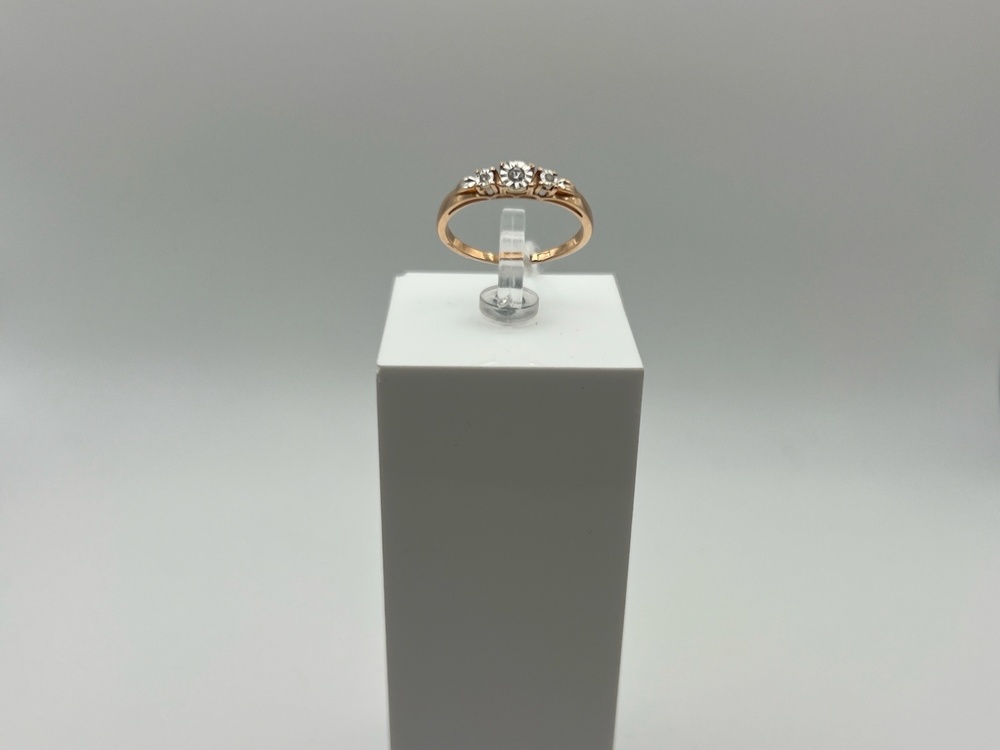 КОЛЬЦО БРИЛЛИАНТ Au 585