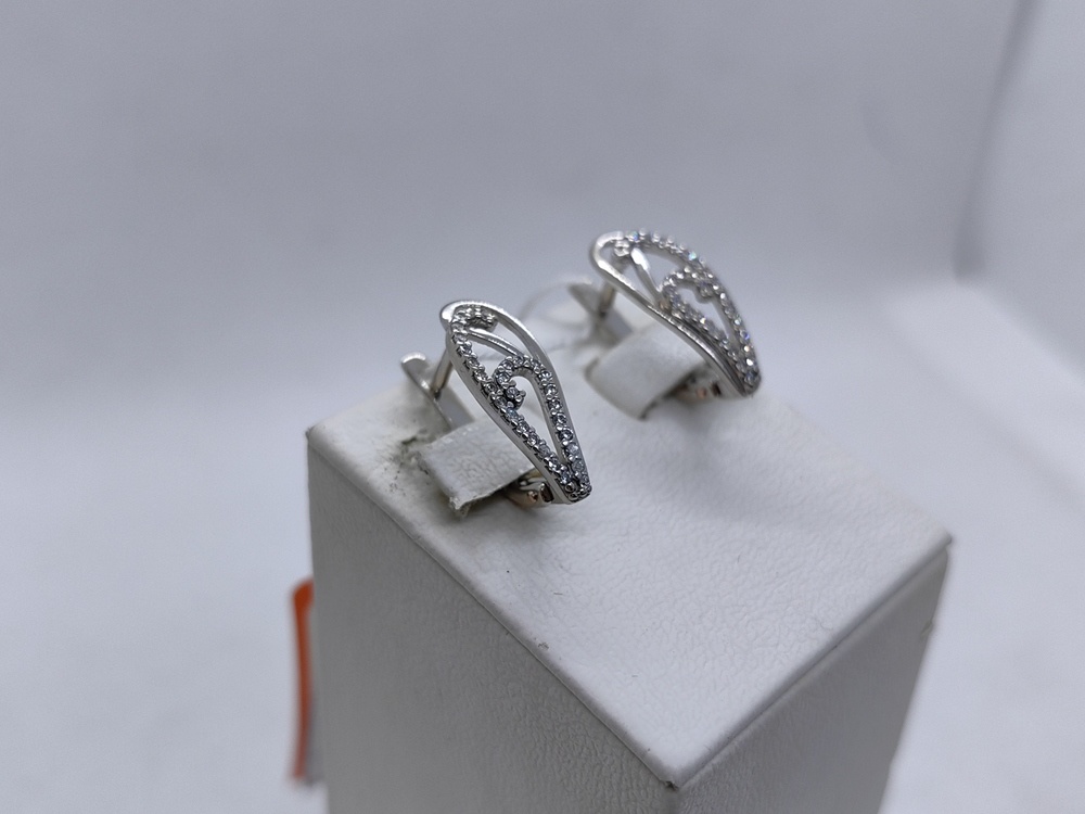 СЕРЬГИ С КАМНЯМИ (Au 585)