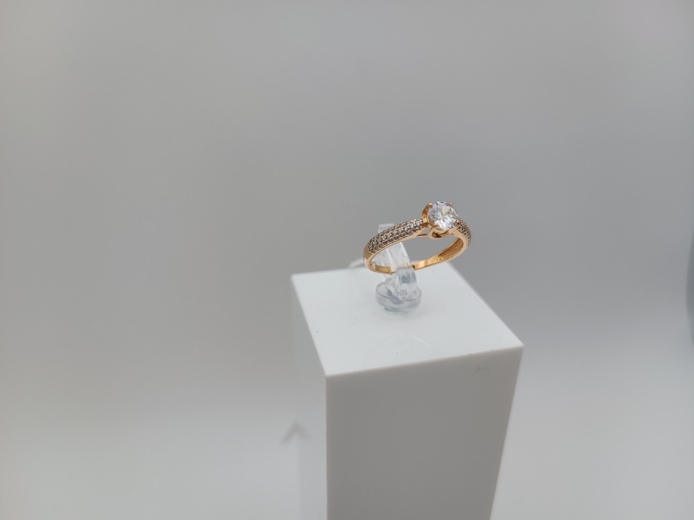 КОЛКМИ585 КОЛЬЦО С КАМНЯМИ (Au 585)