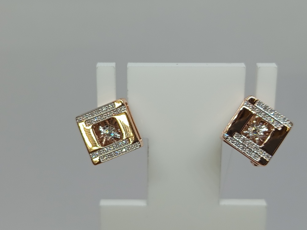 СЕРЬГИ БРИЛЛИАНТ (Au 585)