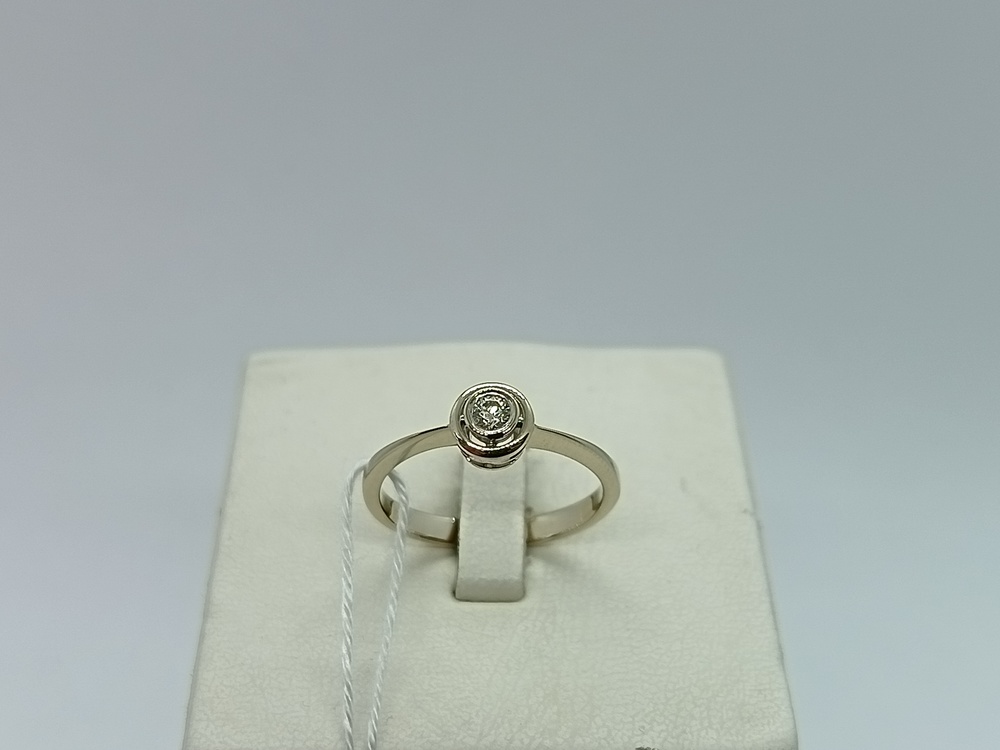 КОЛЬЦО БРИЛЛИАНТ Au 585